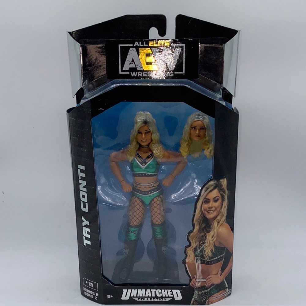 Elite AEW Wrestling Unmatched Collection Tay Conti Action Figure #13 Series 2